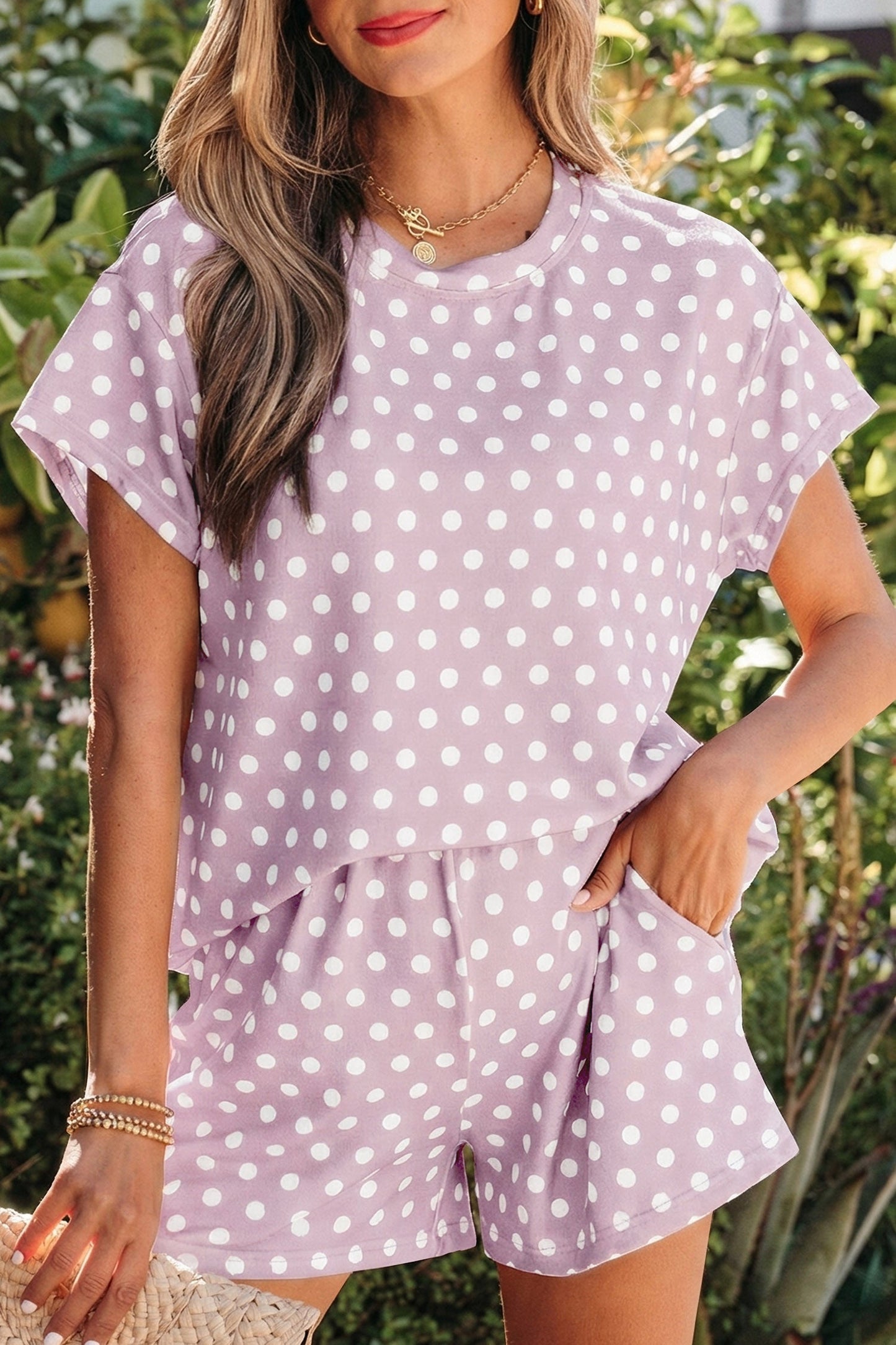 Purple Polka Dot Set RTS
