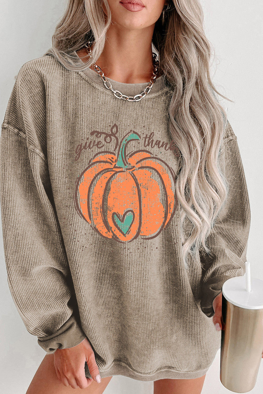Give Thanks Corded Crew RTS